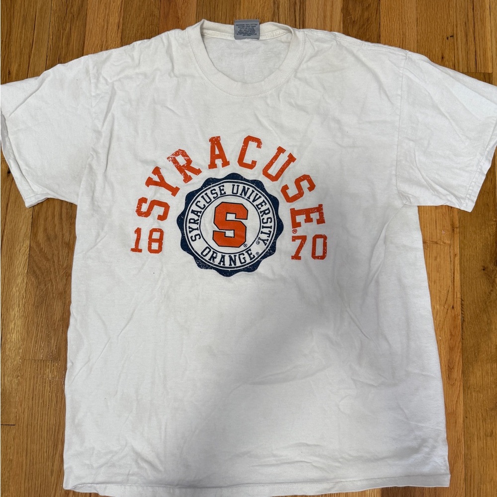 Syracuse University White T-Shirt